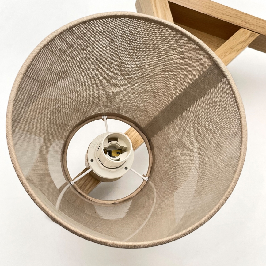 Brilagi - LED  Kiinteä kattokruunu ANTHONY 3xE14/40W/230V tammi/beige