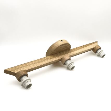 Brilagi - LED  Kiinteä kattokruunu ANTHONY 3xE14/40W/230V tammi/musta