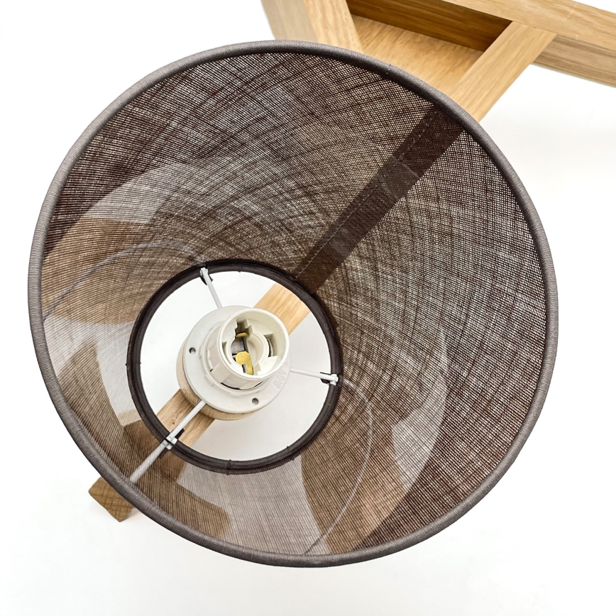 Brilagi - LED  Kiinteä kattokruunu ANTHONY 3xE14/40W/230V tammi/ruskea