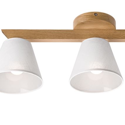 Brilagi - LED  Kiinteä kattokruunu ANTHONY 3xE14/40W/230V tammi/valkoinen