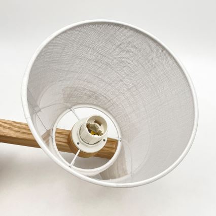 Brilagi - LED  Kiinteä kattokruunu ANTHONY 3xE14/40W/230V tammi/valkoinen