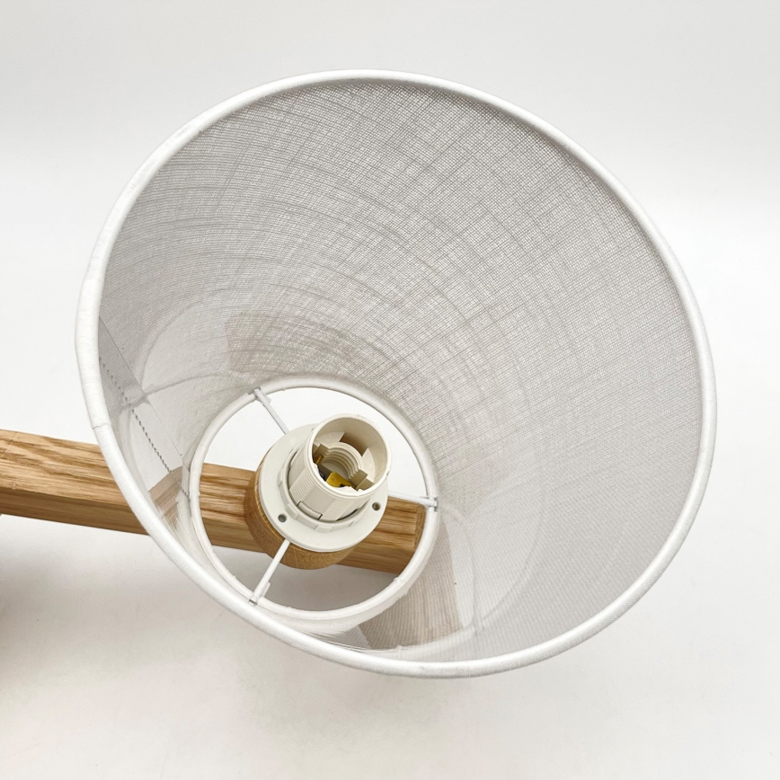 Brilagi - LED  Kiinteä kattokruunu ANTHONY 3xE14/40W/230V tammi/valkoinen