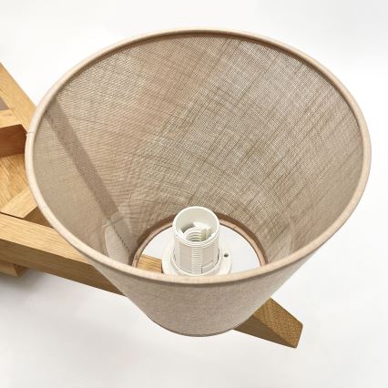 Brilagi - LED  Kiinteä kattokruunu ANTHONY 5xE14/40W/230V tammi