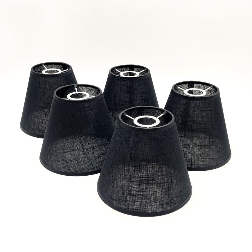 Brilagi - LED  Kiinteä kattokruunu ANTHONY 5xE14/40W/230V tammi/musta