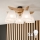 Brilagi - LED  Kiinteä kattokruunu ANTHONY 5xE14/40W/230V tammi/valkoinen