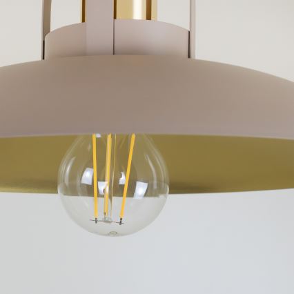 Brilagi - LED Kiinteä kattokruunu FLAMENGO 1xE27/60W/230V beige