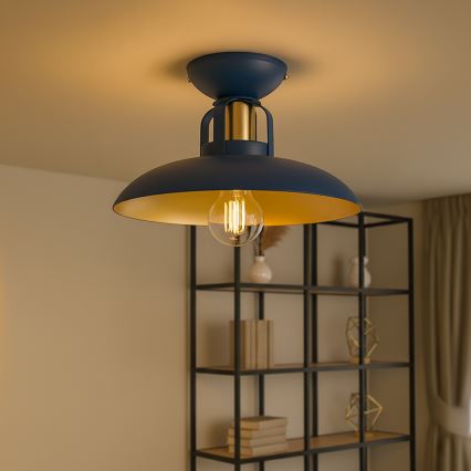 Brilagi - LED Kiinteä kattokruunu FLAMENGO 1xE27/60W/230V sininen