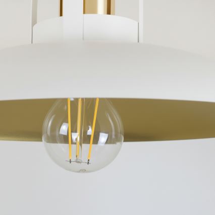 Brilagi - LED Kiinteä kattokruunu FLAMENGO 1xE27/60W/230V valkoinen