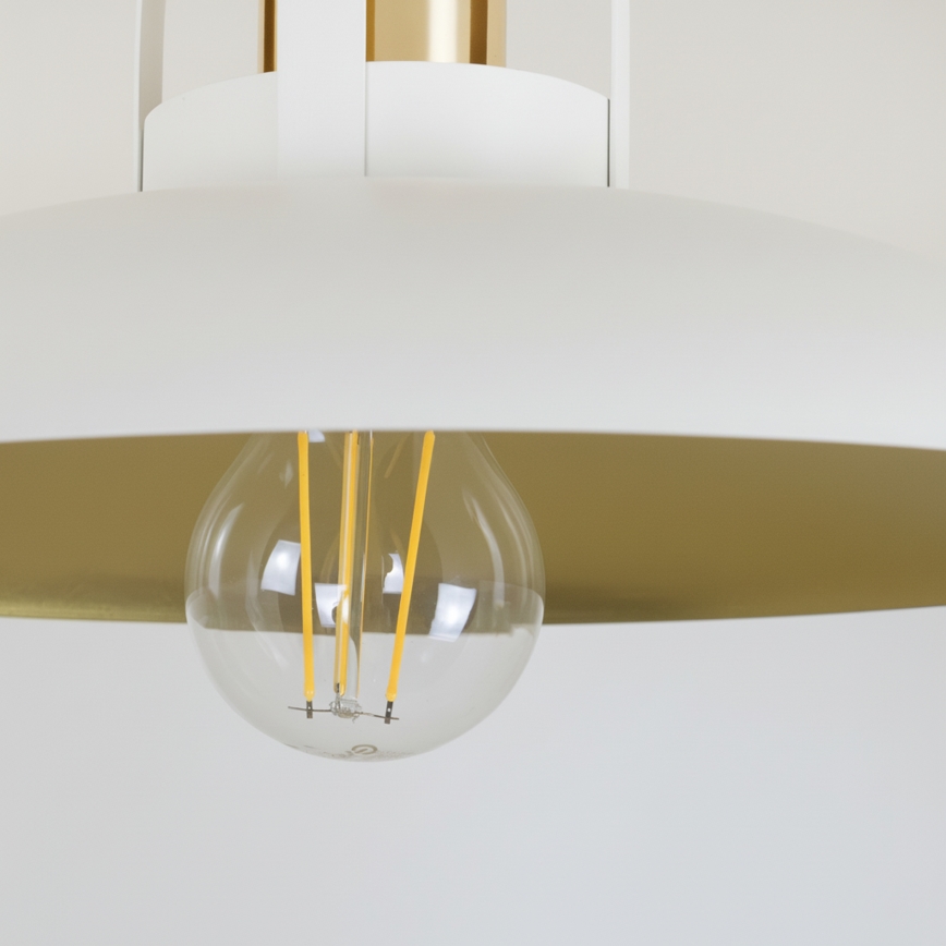 Brilagi - LED Kiinteä kattokruunu FLAMENGO 1xE27/60W/230V valkoinen