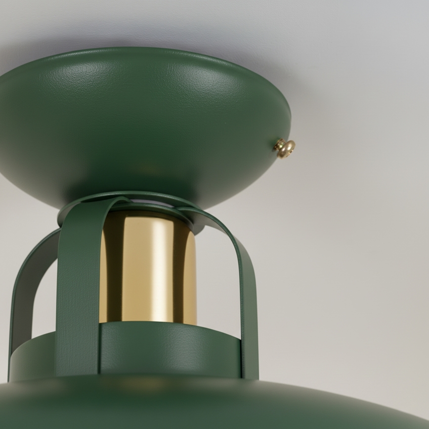 Brilagi - LED Kiinteä kattokruunu FLAMENGO 1xE27/60W/230V vihreä