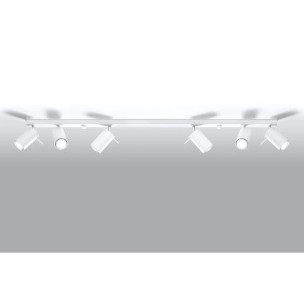 Brilagi -  LED-kohdevalaisin ASMUS 6xGU10/7W/230V valkoinen