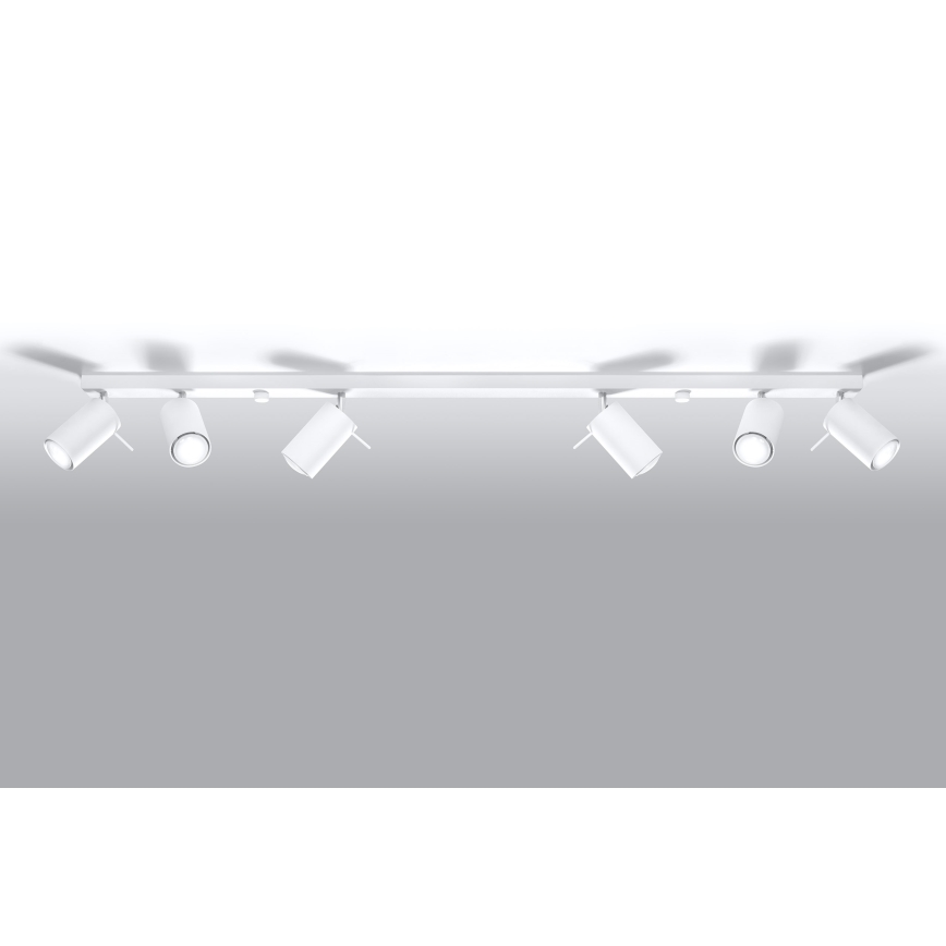 Brilagi -  LED-kohdevalaisin ASMUS 6xGU10/7W/230V valkoinen