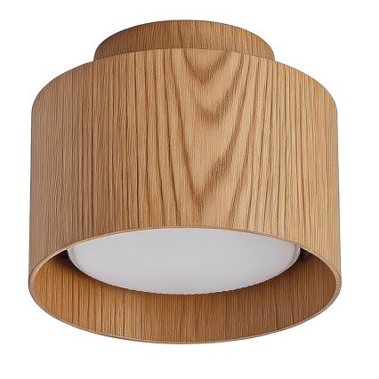 BRILAGI - LED-kohdevalaisin BACKLIT 1xGX53/15W/230V + LED/3W halkaisija 10 cm tammi-dekori