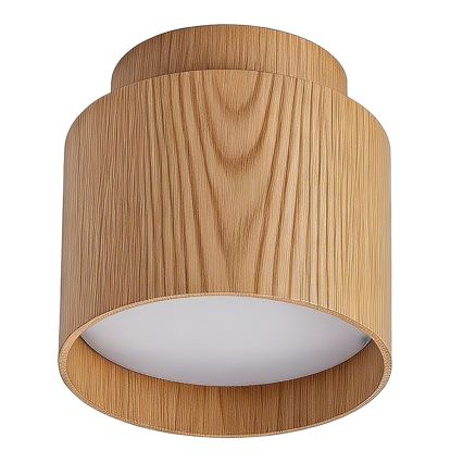 BRILAGI - LED-kohdevalaisin BACKLIT 1xGX53/15W/230V + LED/3W halkaisija 8 cm tammi-dekori