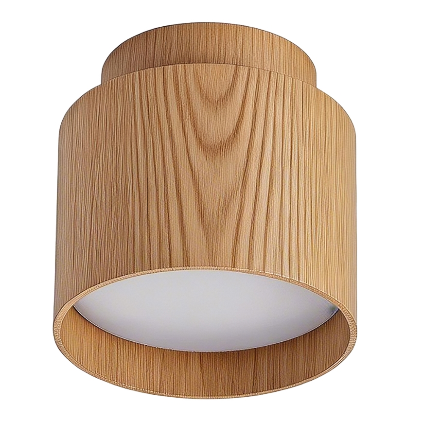BRILAGI - LED-kohdevalaisin BACKLIT 1xGX53/15W/230V + LED/3W halkaisija 8 cm tammi-dekori