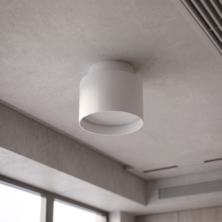 BRILAGI - LED-kohdevalaisin BACKLIT 1xGX53/15W/230V + LED/3W Ø 8 cm valkoinen