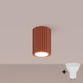 BRILAGI - LED-kohdevalaisin CRESTO 1xGU10/10W/230V 10 cm oranssi
