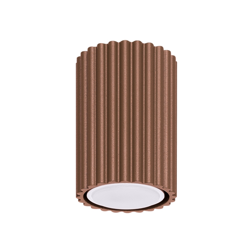 Brilagi - LED-kohdevalaisin CRESTO 1xGU10/10W/230V 10 cm ruskea