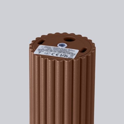 Brilagi - LED-kohdevalaisin CRESTO 1xGU10/10W/230V 10 cm ruskea