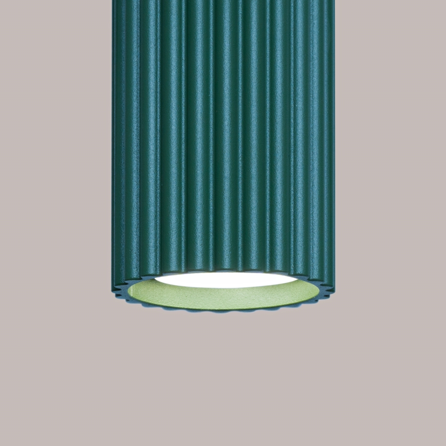 Brilagi - LED-kohdevalaisin CRESTO 1xGU10/10W/230V 10 cm turkoosi