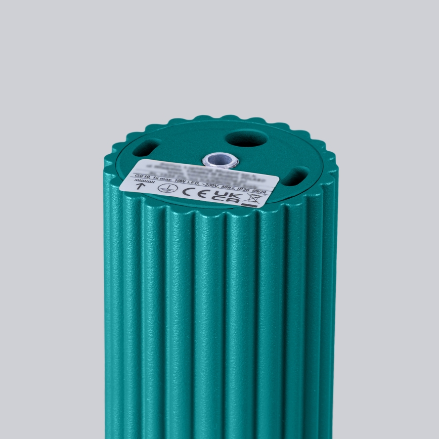 Brilagi - LED-kohdevalaisin CRESTO 1xGU10/10W/230V 10 cm turkoosi