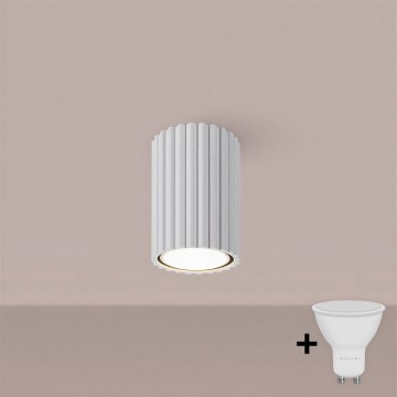 Brilagi - LED-kohdevalaisin CRESTO 1xGU10/10W/230V 10 cm valkoinen