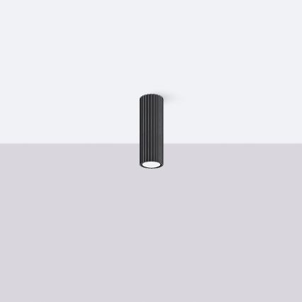 Brilagi - LED-kohdevalaisin CRESTO 1xGU10/10W/230V 20 cm musta