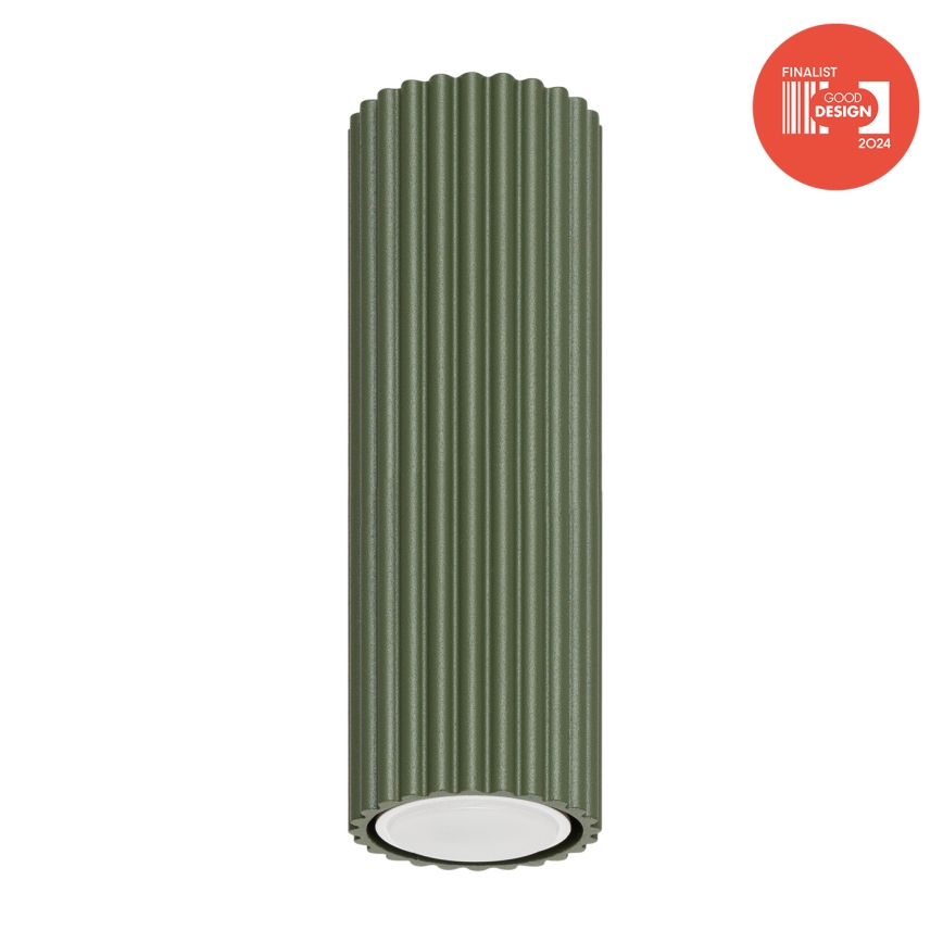 Brilagi - LED-kohdevalaisin CRESTO 1xGU10/10W/230V 20 cm vihreä