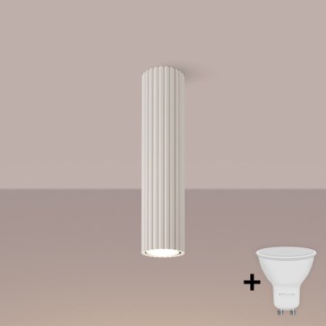 Brilagi - LED-kohdevalaisin CRESTO 1xGU10/10W/230V 30 cm kermanvärinen