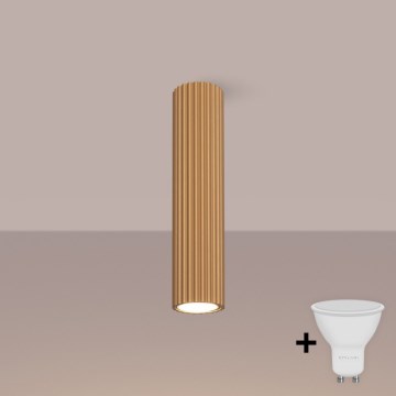 Brilagi - LED-kohdevalaisin CRESTO 1xGU10/10W/230V 30 cm kultainen