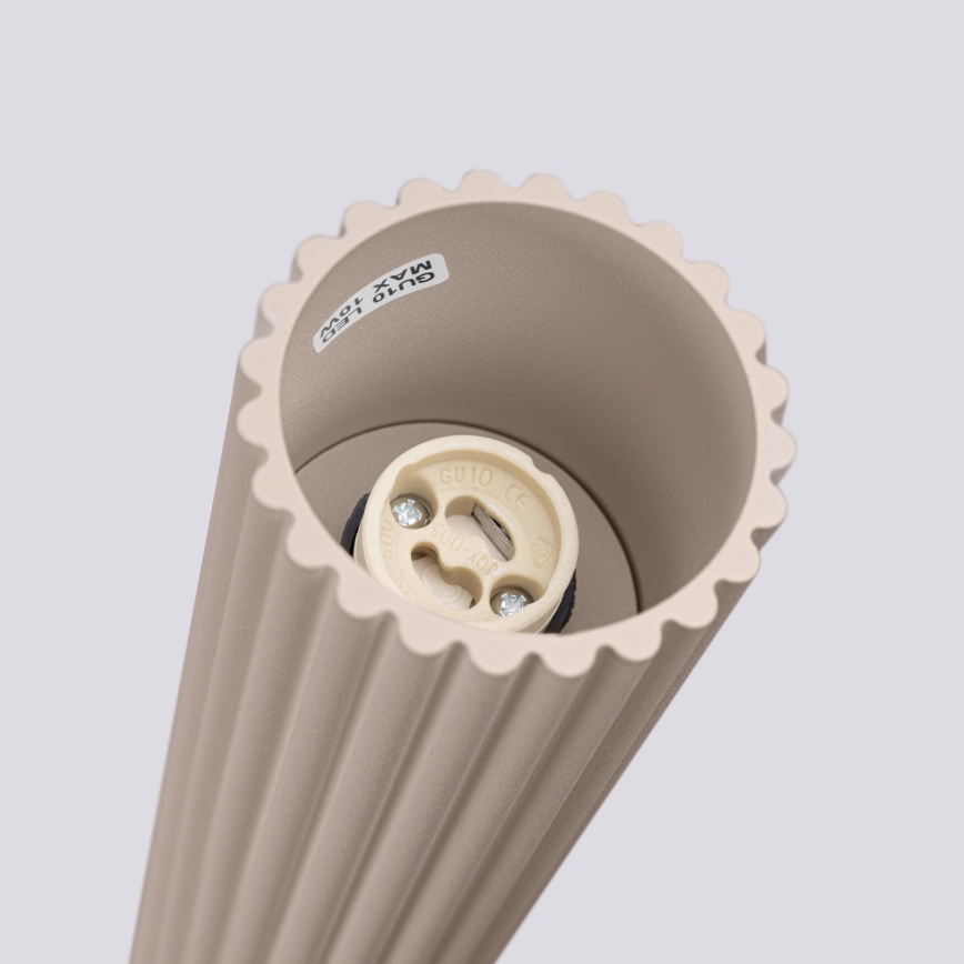 Brilagi - LED-kohdevalaisin CRESTO 1xGU10/10W/230V 30 cm taupe