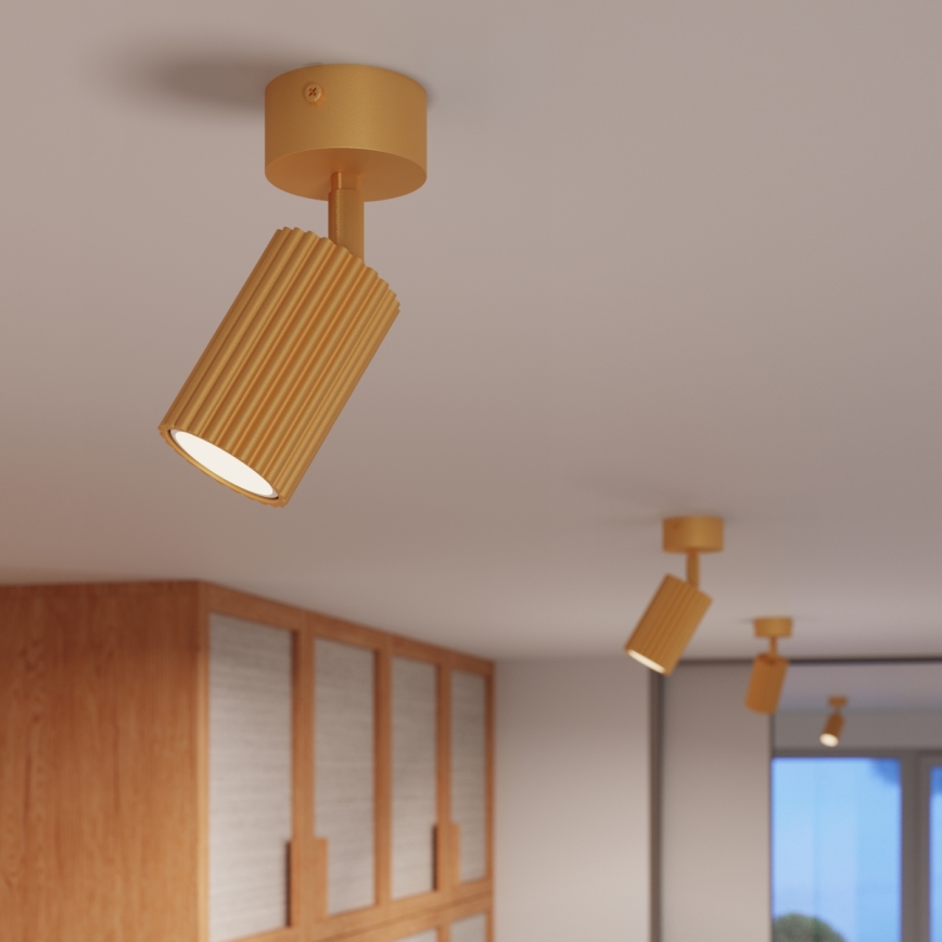 Brilagi - LED-kohdevalaisin CRESTO 1xGU10/10W/230V kultainen