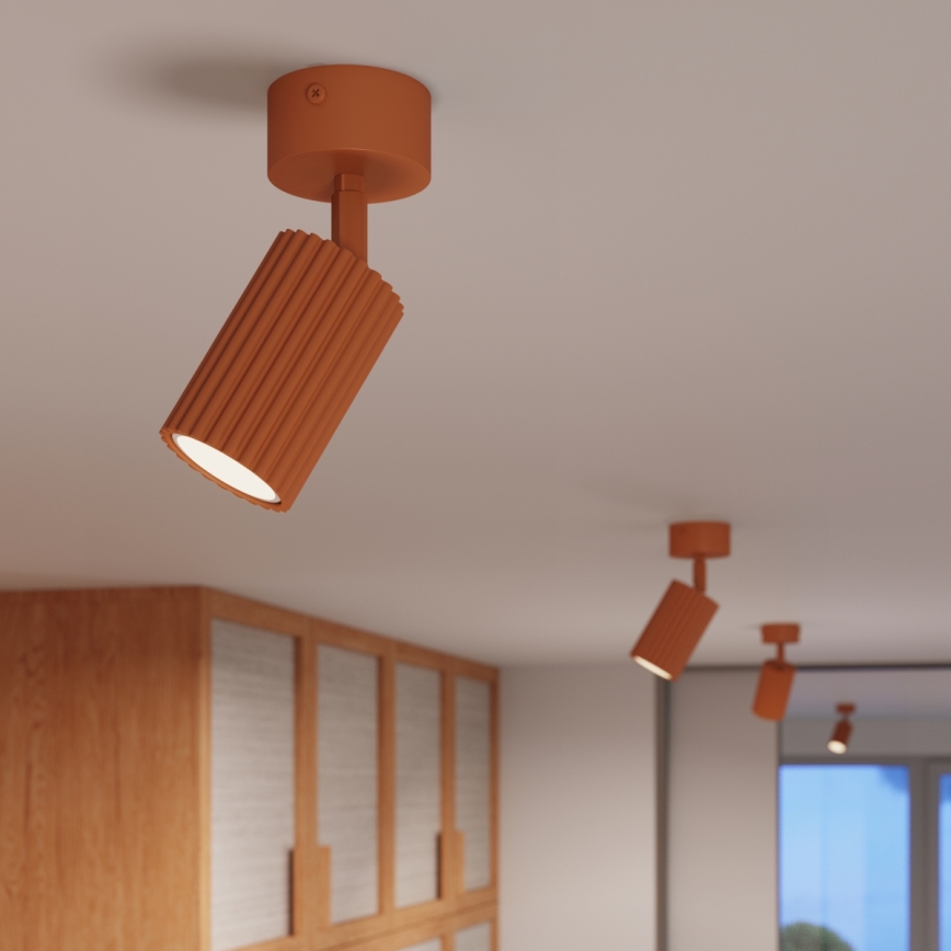 Brilagi - LED-kohdevalaisin CRESTO 1xGU10/10W/230V punainen