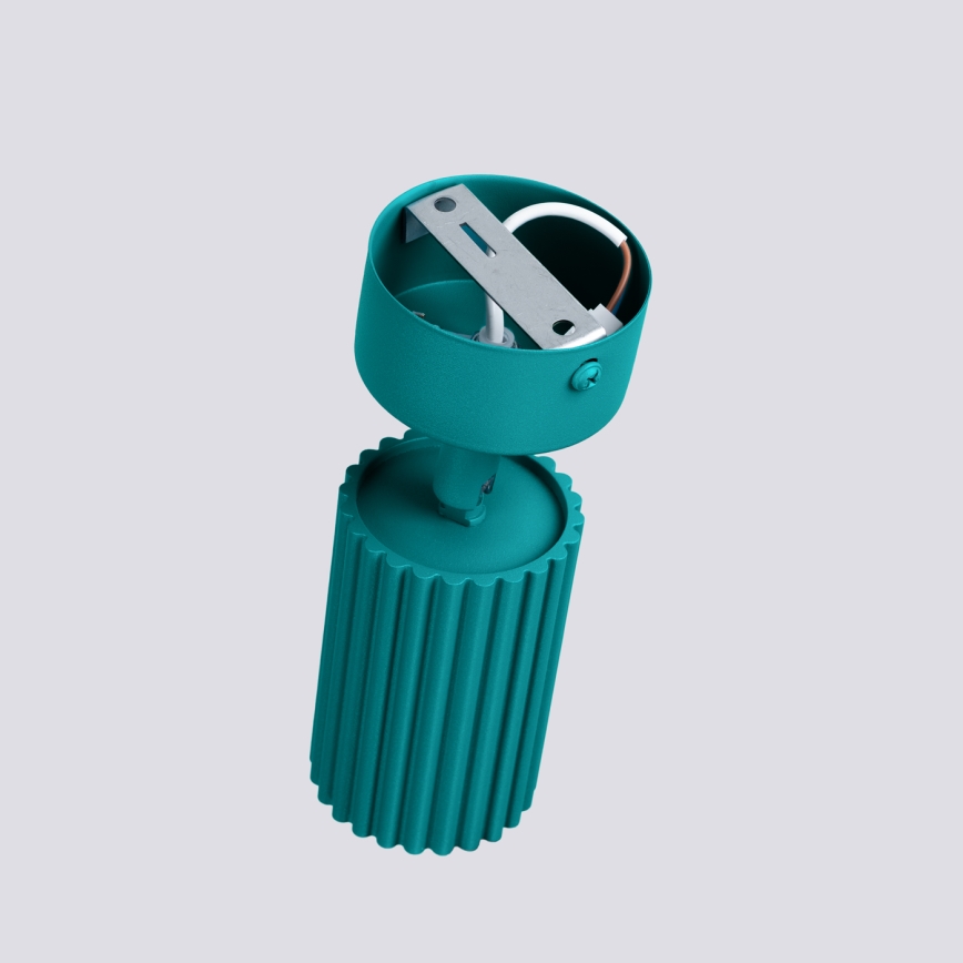 Brilagi - LED-kohdevalaisin CRESTO 1xGU10/10W/230V turkoosi