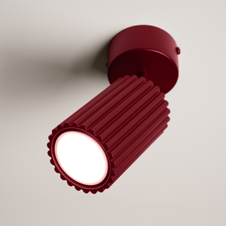 Brilagi - LED-kohdevalaisin CRESTO 1xGU10/10W/230V viininpunainen