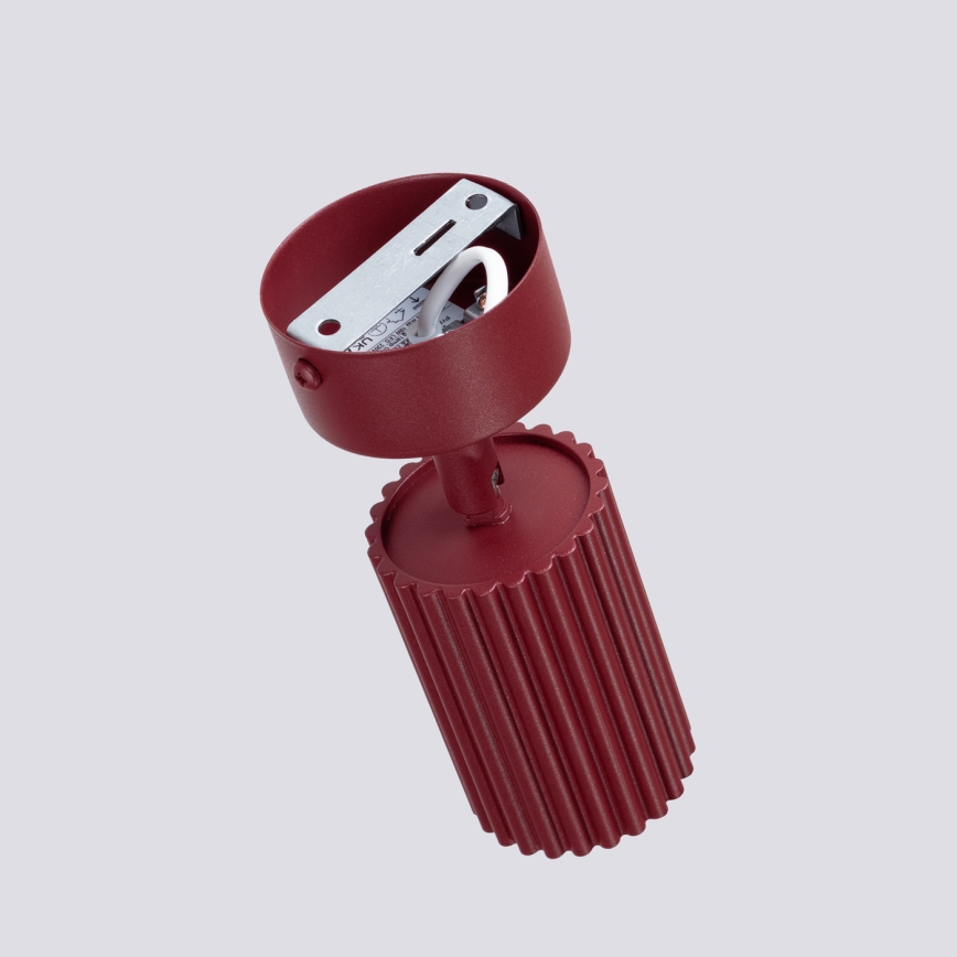 Brilagi - LED-kohdevalaisin CRESTO 1xGU10/10W/230V viininpunainen