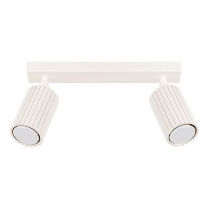 Brilagi - LED kohdevalaisin CRESTO 2xGU10/10W/230V kermanvärinen