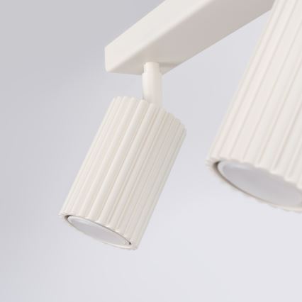 Brilagi - LED kohdevalaisin CRESTO 2xGU10/10W/230V kermanvärinen