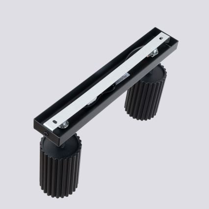 Brilagi - LED-kohdevalaisin CRESTO 2xGU10/10W/230V musta