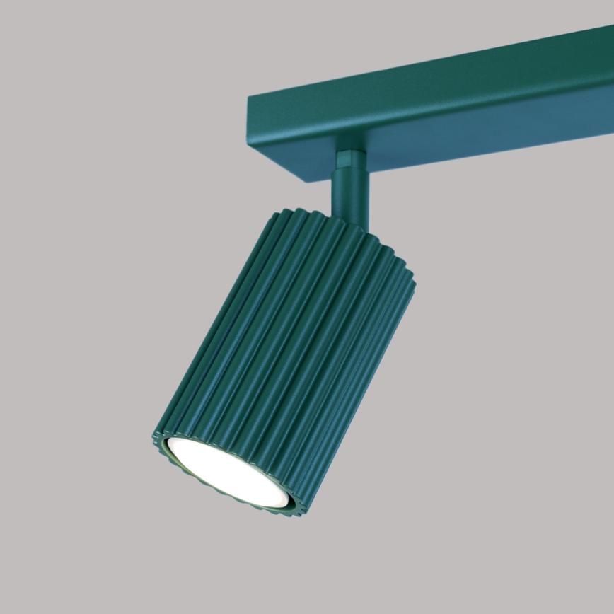 Brilagi - LED-kohdevalaisin CRESTO 2xGU10/10W/230V turkoosi