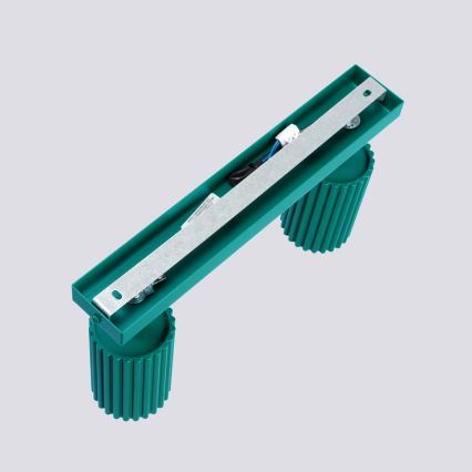 Brilagi - LED-kohdevalaisin CRESTO 2xGU10/10W/230V turkoosi