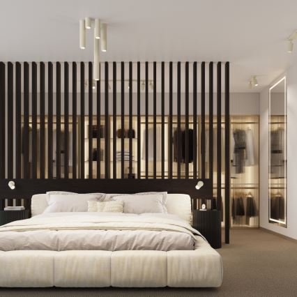 Brilagi - LED-kohdevalaisin CRESTO 3xGU10/10W/230V kermanvärinen