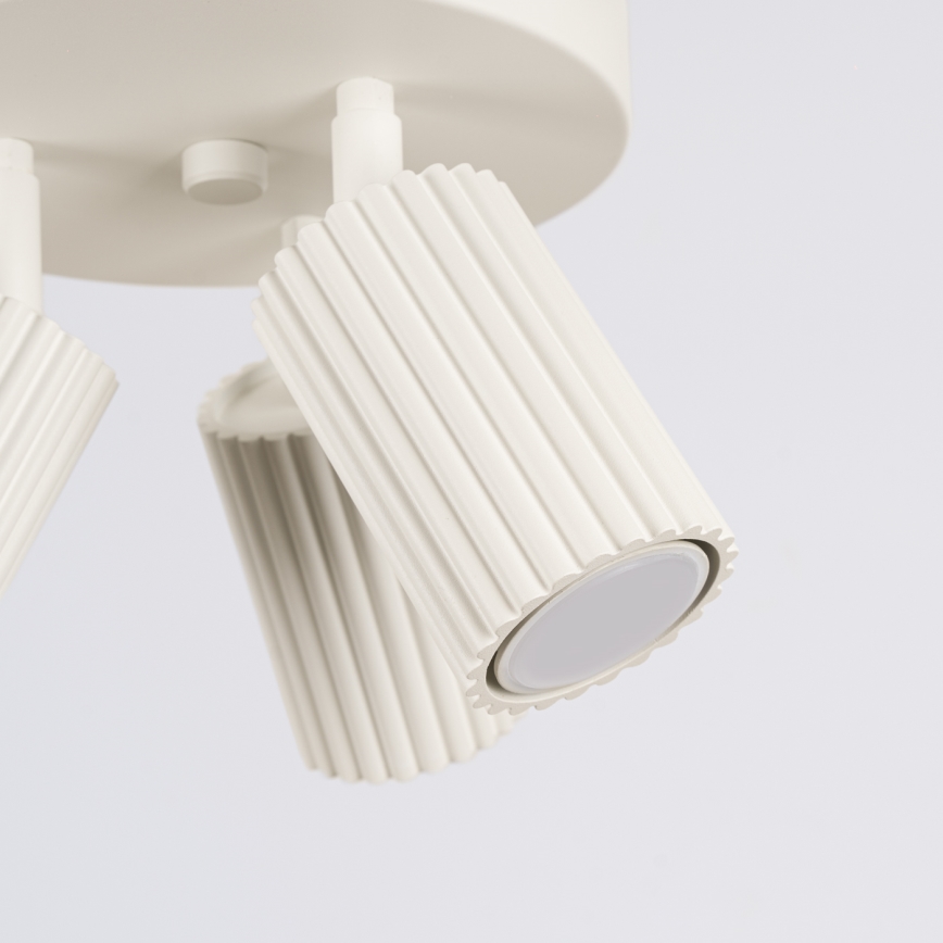 Brilagi - LED-kohdevalaisin CRESTO 3xGU10/10W/230V kermanvärinen