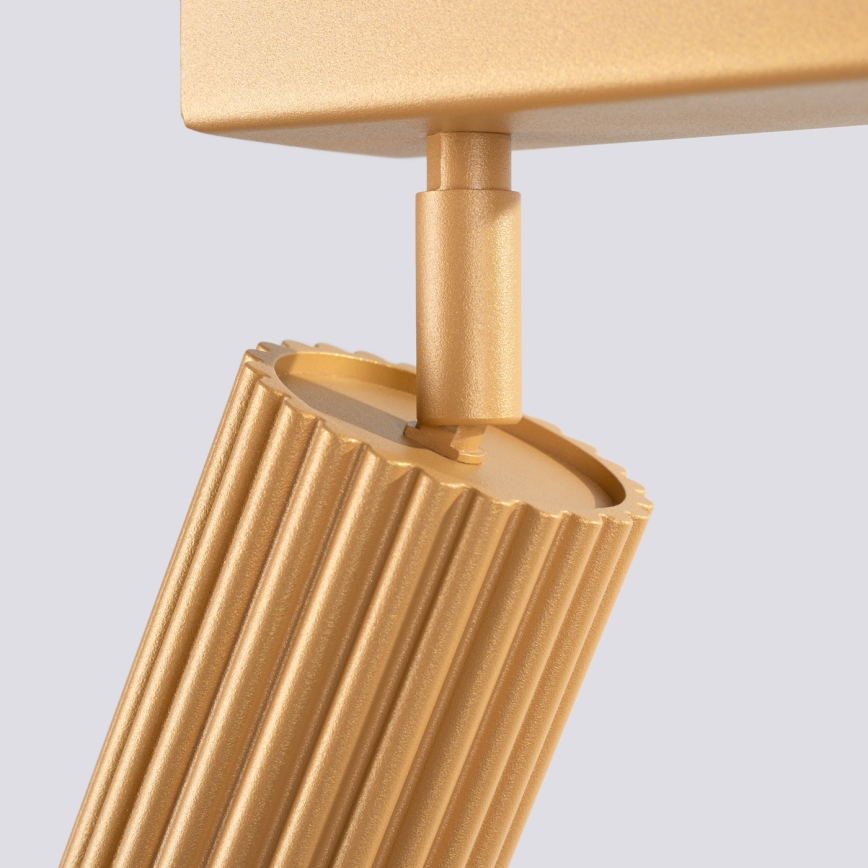 Brilagi - LED-kohdevalaisin CRESTO 3xGU10/10W/230V kultainen