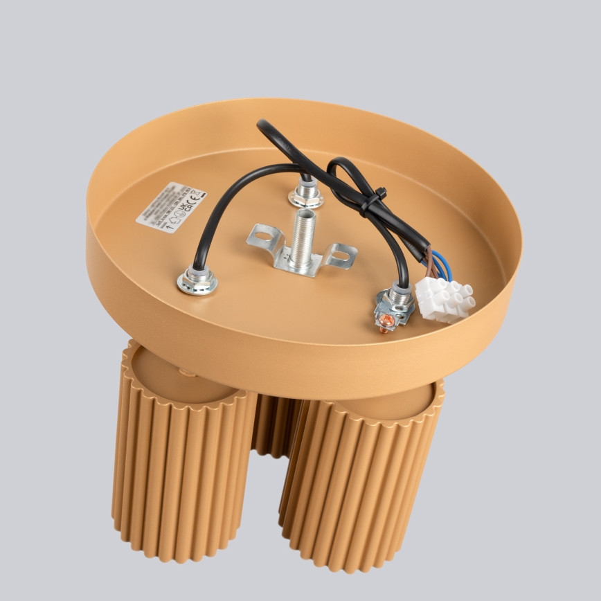 Brilagi - LED-kohdevalaisin CRESTO 3xGU10/10W/230V kultainen