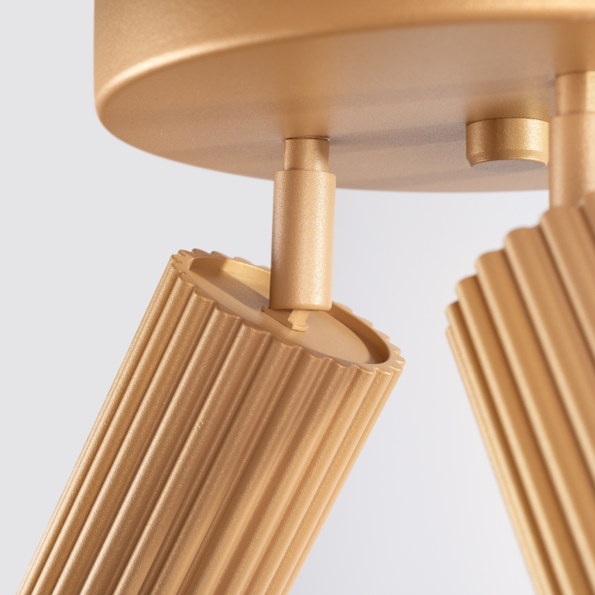 Brilagi - LED-kohdevalaisin CRESTO 3xGU10/10W/230V kultainen