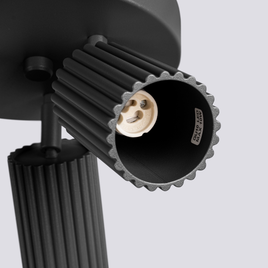 Brilagi - LED-kohdevalaisin CRESTO 3xGU10/10W/230V musta