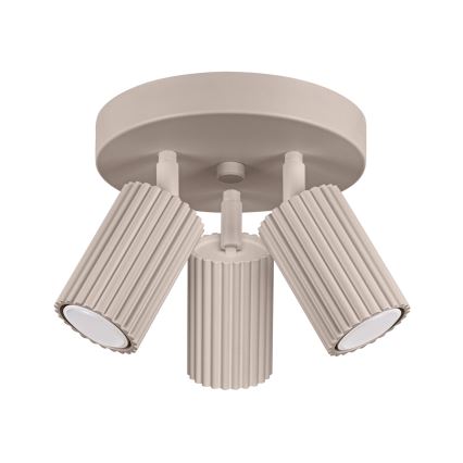 Brilagi - LED-kohdevalaisin CRESTO 3xGU10/10W/230V taupe