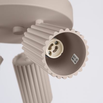 Brilagi - LED-kohdevalaisin CRESTO 3xGU10/10W/230V taupe