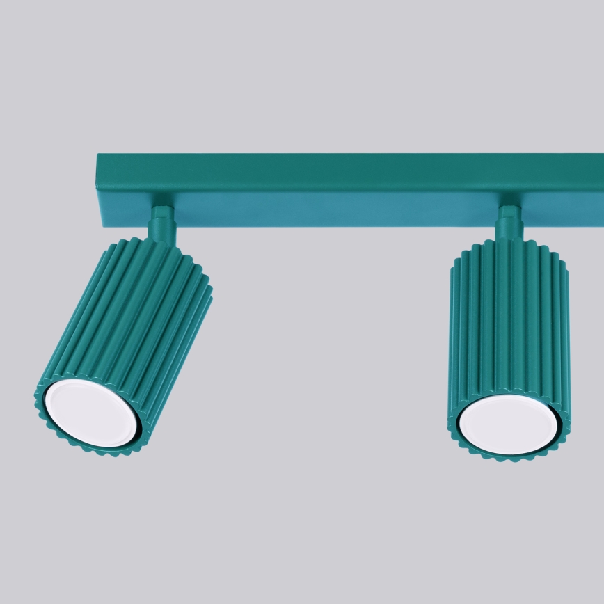 Brilagi - LED-kohdevalaisin CRESTO 3xGU10/10W/230V turkoosi